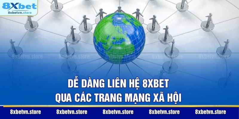 Liên Hệ 8XBET Dễ dàng liên hệ 8XBET qua các trang mạng xã hội