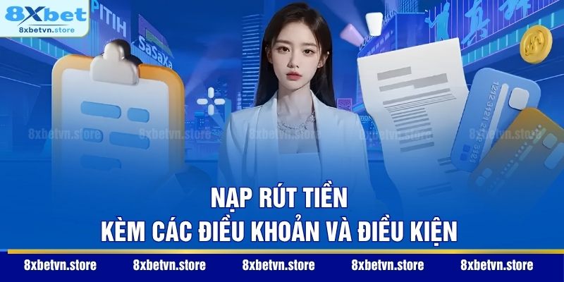 Nạp rút tiền kèm các điều khoản và điều kiện